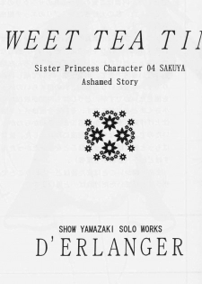 (CR35) [D'ERLANGER (Yamazaki Show)] SWEET TEA TIME (Sister Princess) - page 2