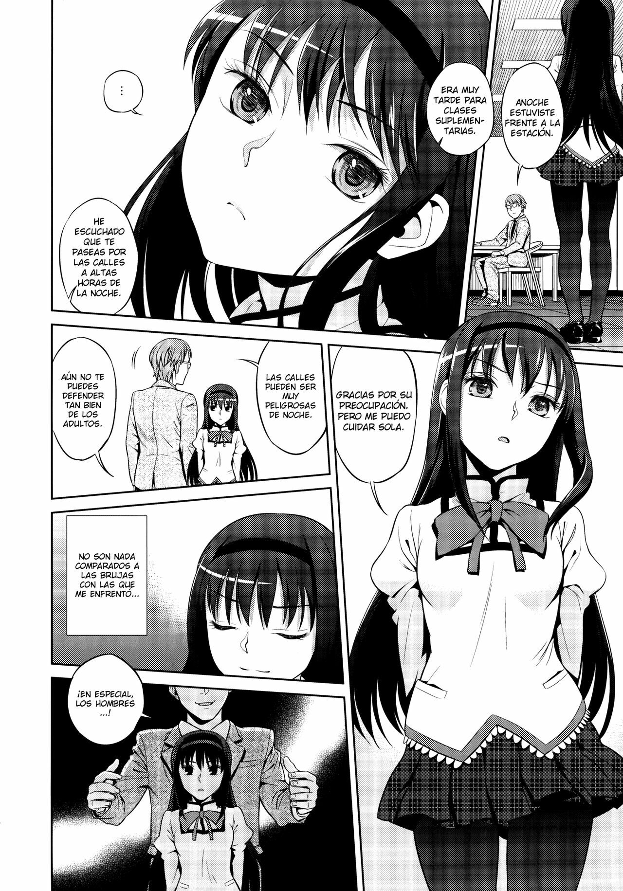 (COMIC1☆05) [Maniac Street (Sugaishi)] Tick Tock Bomb (Puella Magi Madoka Magica) [Spanish/Español] page 5 full