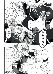 (C74) [Oretachi Misnon Ikka (Misnon the Great)] Gyokusai Kakugo na Toppatsu bon (Tower of Druaga) [English] [Usual Translations] - page 13