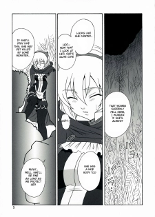 (C74) [Oretachi Misnon Ikka (Misnon the Great)] Gyokusai Kakugo na Toppatsu bon (Tower of Druaga) [English] [Usual Translations] - page 4