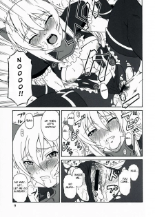 (C74) [Oretachi Misnon Ikka (Misnon the Great)] Gyokusai Kakugo na Toppatsu bon (Tower of Druaga) [English] [Usual Translations] - page 8
