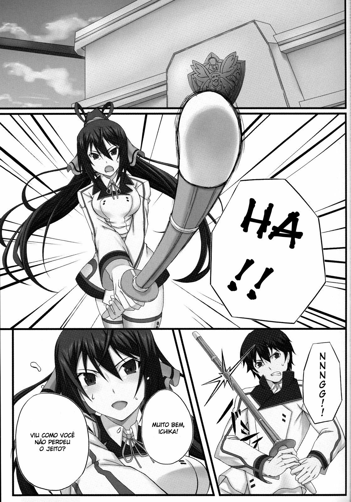 (COMIC1☆5) [Wonderful Life (emanon123)] Shinonono! (IS ) [Portuguese-BR] [hentaihome.com.br] page 2 full
