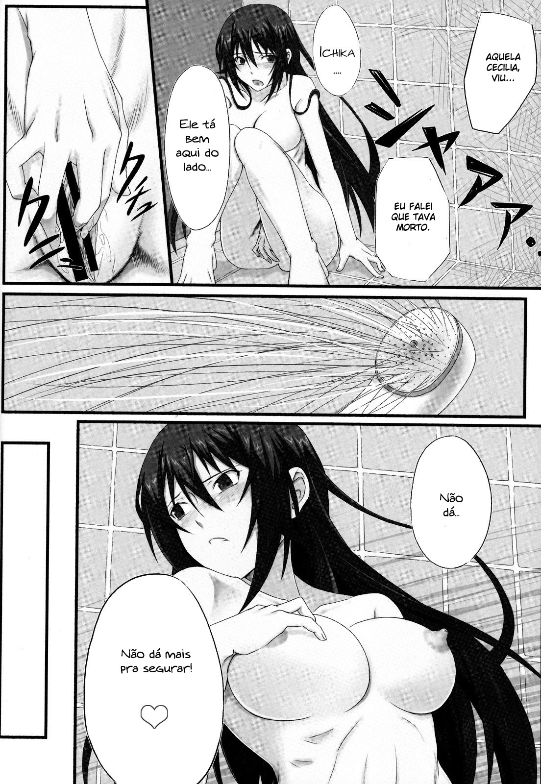 (COMIC1☆5) [Wonderful Life (emanon123)] Shinonono! (IS ) [Portuguese-BR] [hentaihome.com.br] page 9 full