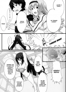 (COMIC1☆5) [Wonderful Life (emanon123)] Shinonono! (IS ) [Portuguese-BR] [hentaihome.com.br] - page 4