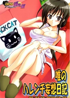 (C77) [TORA MACHINE (Kasukabe Taro)] Yui no Harenchi Mousou Nikki (To LOVE-Ru) [Chinese] [清純突破漢化]