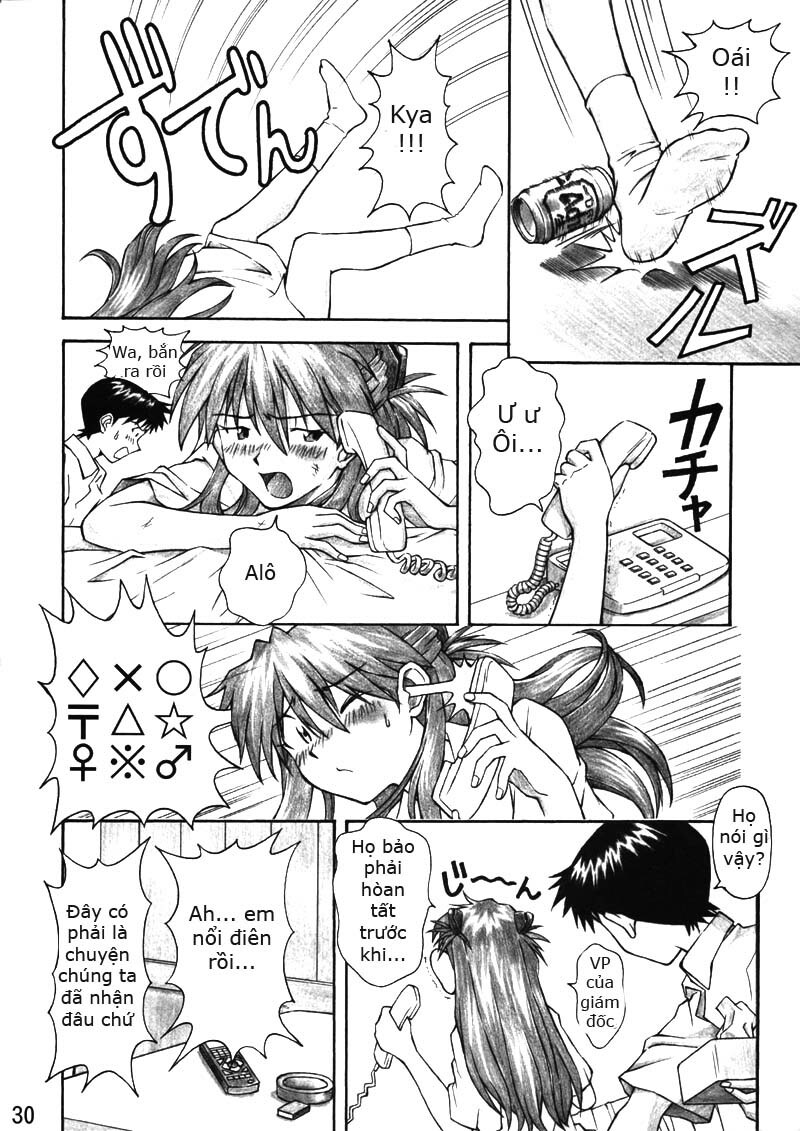 (C67) [Tengu no Tsuzura (Kuro Tengu)] ASUKA TRIAL (Neon Genesis Evangelion) [Vietnamese Tiếng Việt] [Death's Hentai Land] page 29 full
