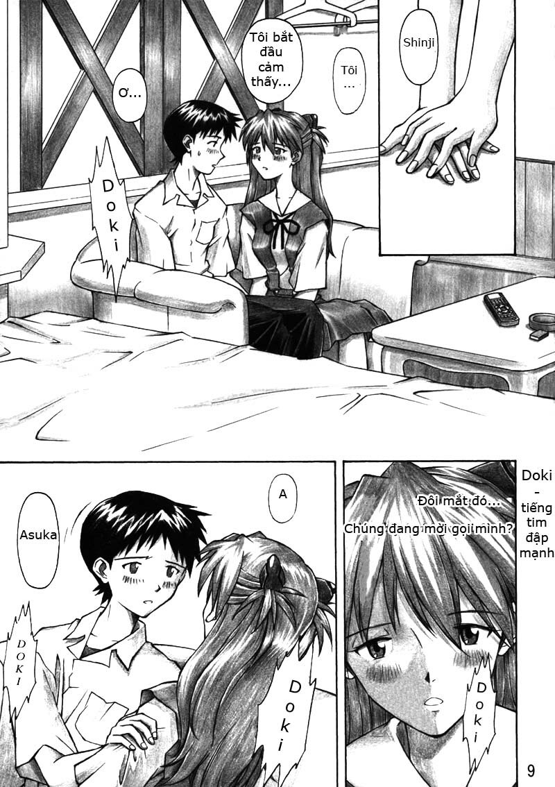 (C67) [Tengu no Tsuzura (Kuro Tengu)] ASUKA TRIAL (Neon Genesis Evangelion) [Vietnamese Tiếng Việt] [Death's Hentai Land] page 8 full