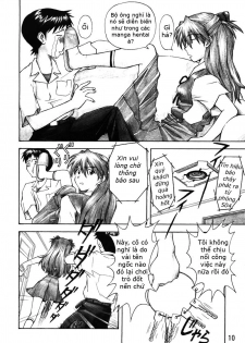 (C67) [Tengu no Tsuzura (Kuro Tengu)] ASUKA TRIAL (Neon Genesis Evangelion) [Vietnamese Tiếng Việt] [Death's Hentai Land] - page 9