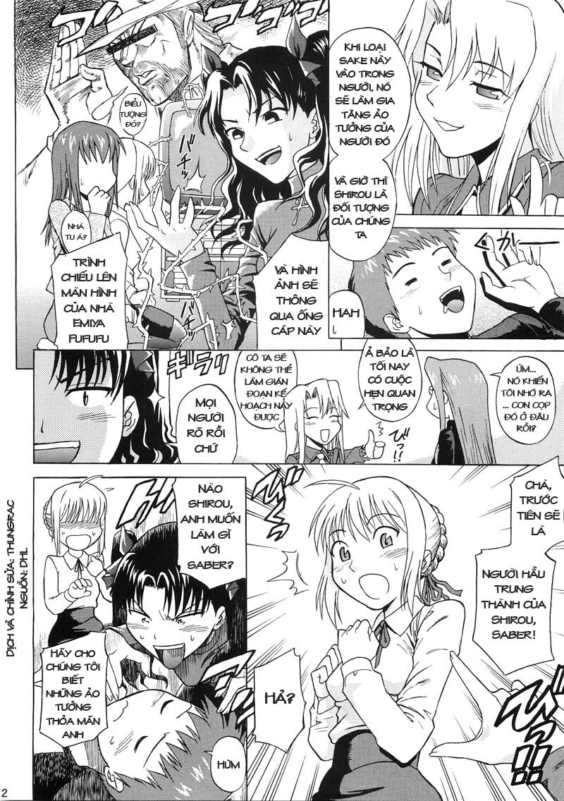 [Bakuretsu Fusen (Denkichi)] Fate/delusions of grandeur (Fate/hollow ataraxia) [Vietnamese Tiếng Việt] [DHL] page 11 full
