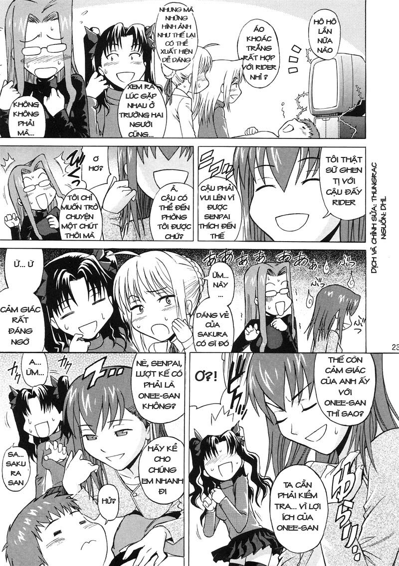 [Bakuretsu Fusen (Denkichi)] Fate/delusions of grandeur (Fate/hollow ataraxia) [Vietnamese Tiếng Việt] [DHL] page 22 full