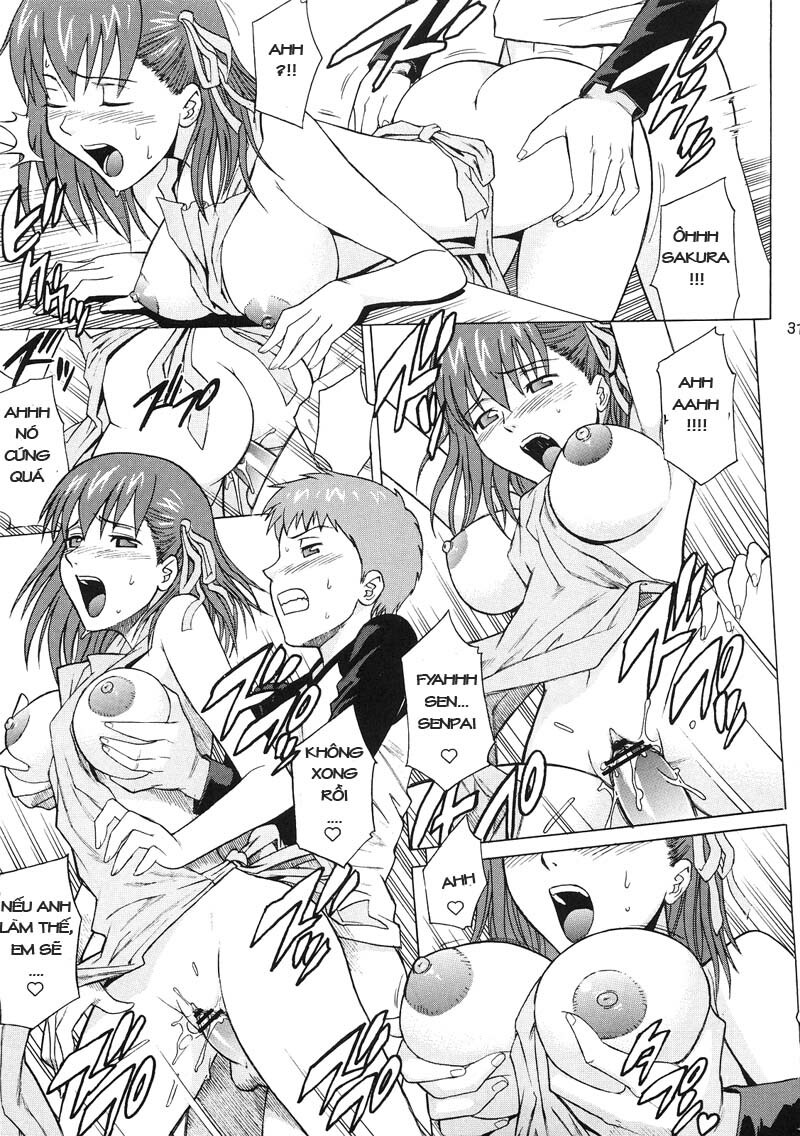 [Bakuretsu Fusen (Denkichi)] Fate/delusions of grandeur (Fate/hollow ataraxia) [Vietnamese Tiếng Việt] [DHL] page 30 full