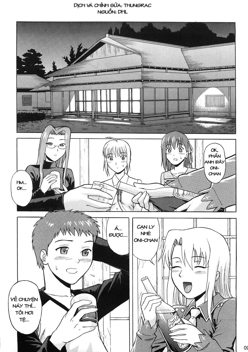 [Bakuretsu Fusen (Denkichi)] Fate/delusions of grandeur (Fate/hollow ataraxia) [Vietnamese Tiếng Việt] [DHL] page 8 full