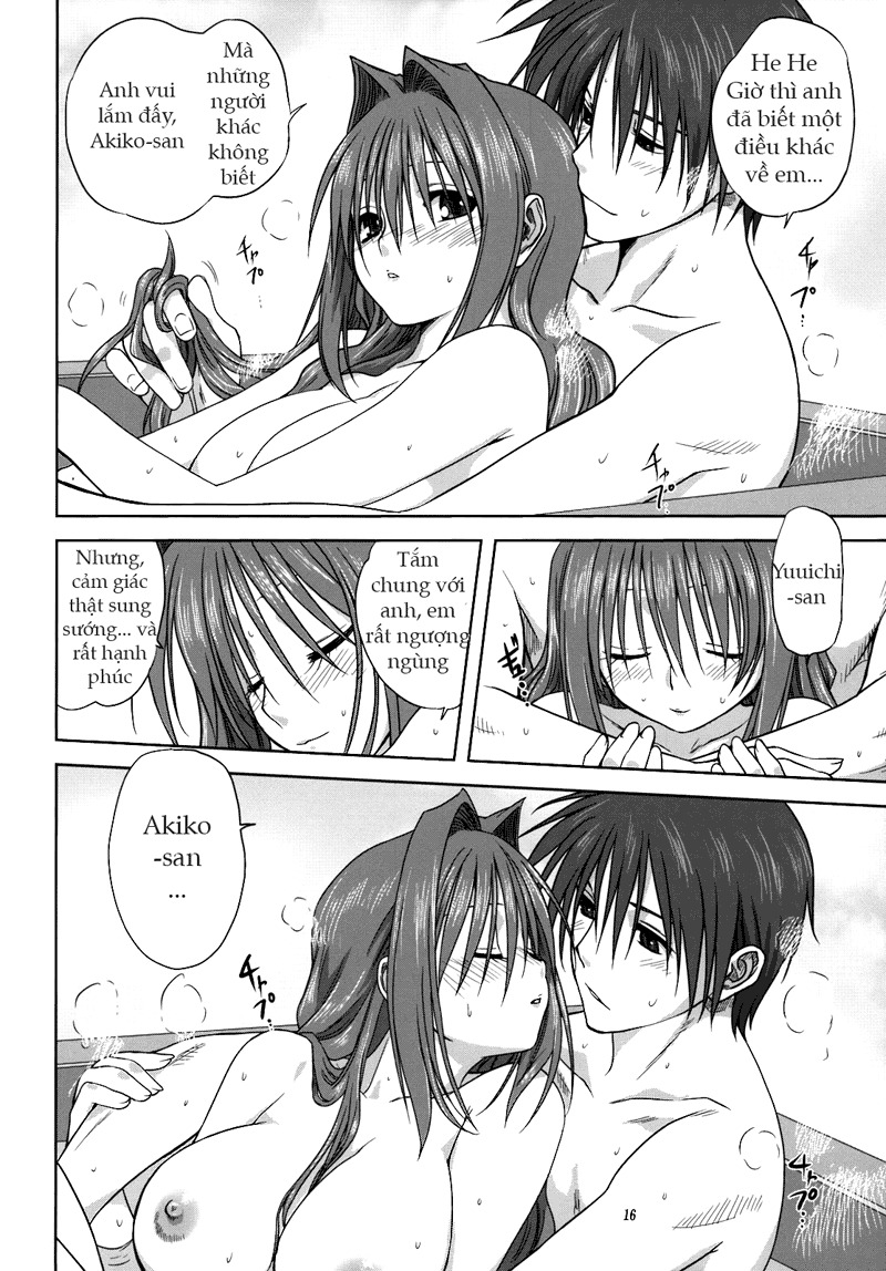 (C74) [Mitarashi Club (Mitarashi Kousei)] Akiko-san to Issho 3 (Kanon) [Vietnamese Tiếng Việt] [DHL] page 15 full