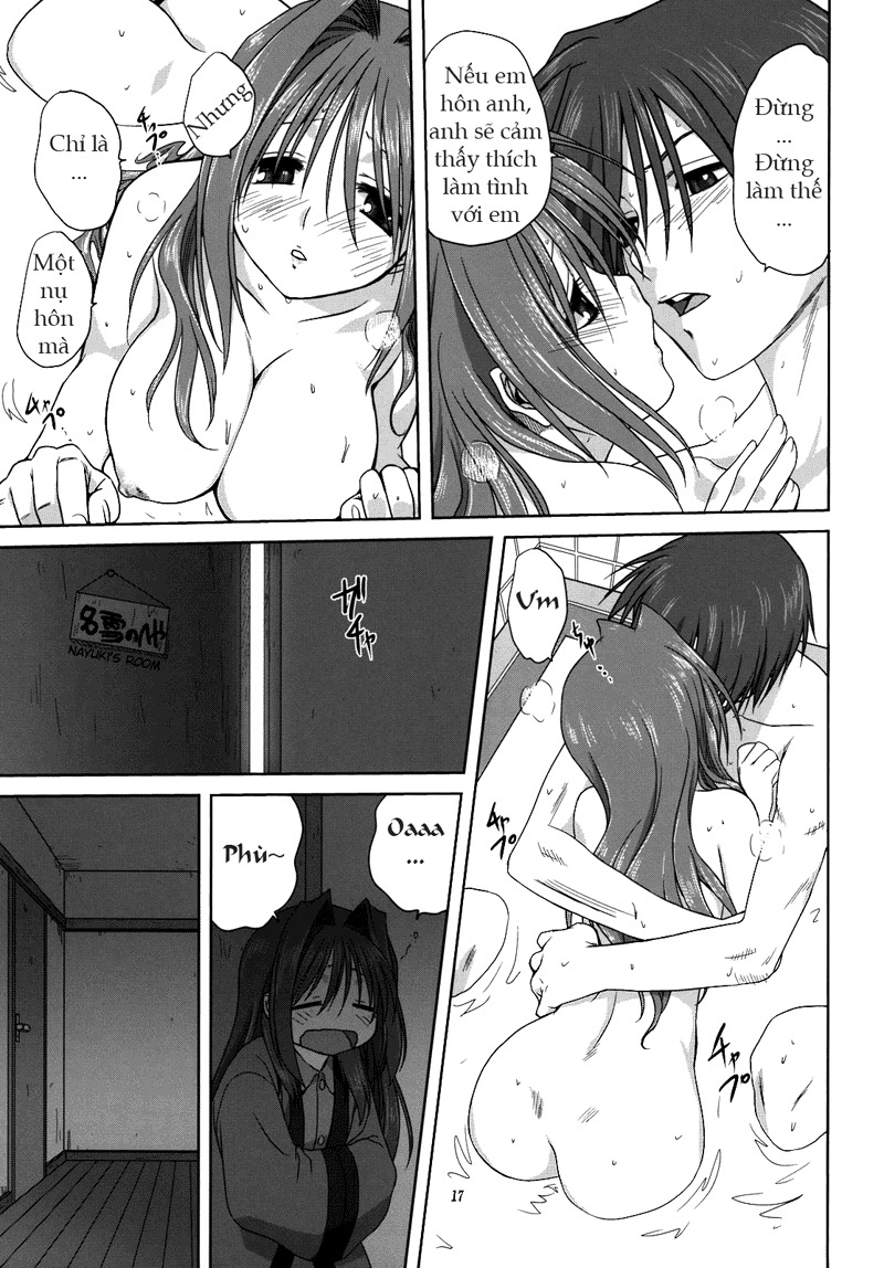 (C74) [Mitarashi Club (Mitarashi Kousei)] Akiko-san to Issho 3 (Kanon) [Vietnamese Tiếng Việt] [DHL] page 16 full
