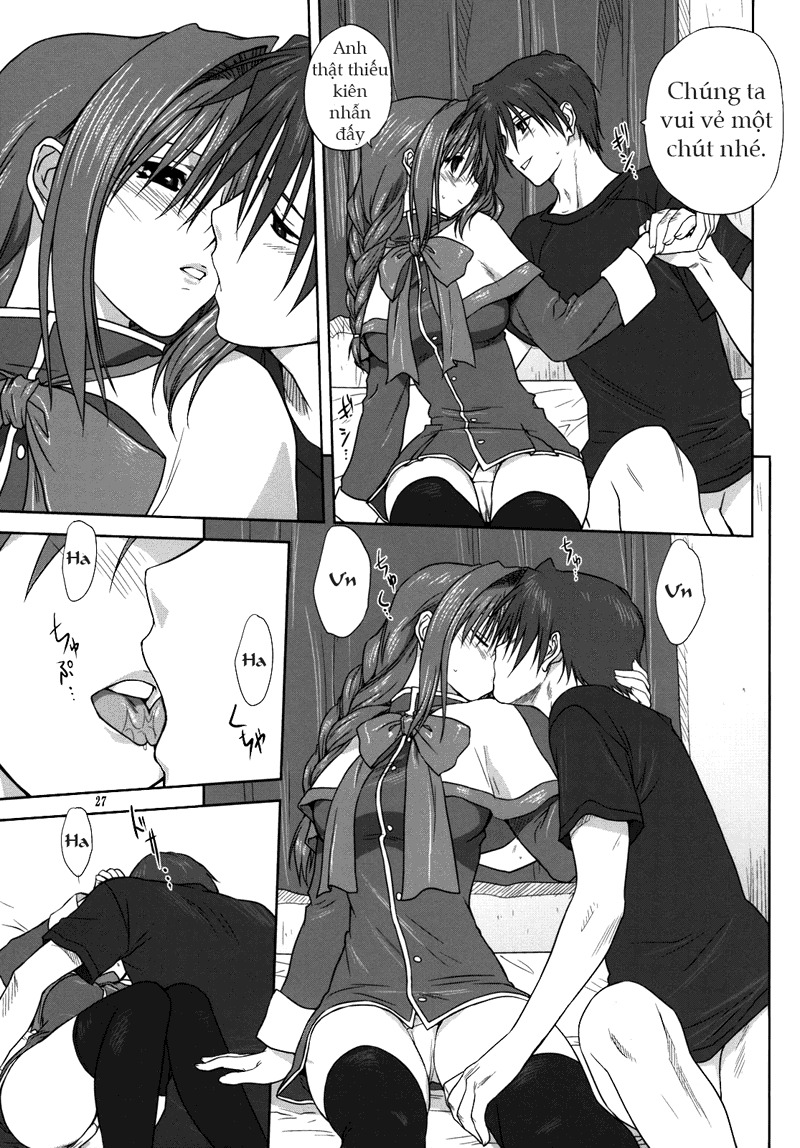 (C74) [Mitarashi Club (Mitarashi Kousei)] Akiko-san to Issho 3 (Kanon) [Vietnamese Tiếng Việt] [DHL] page 26 full