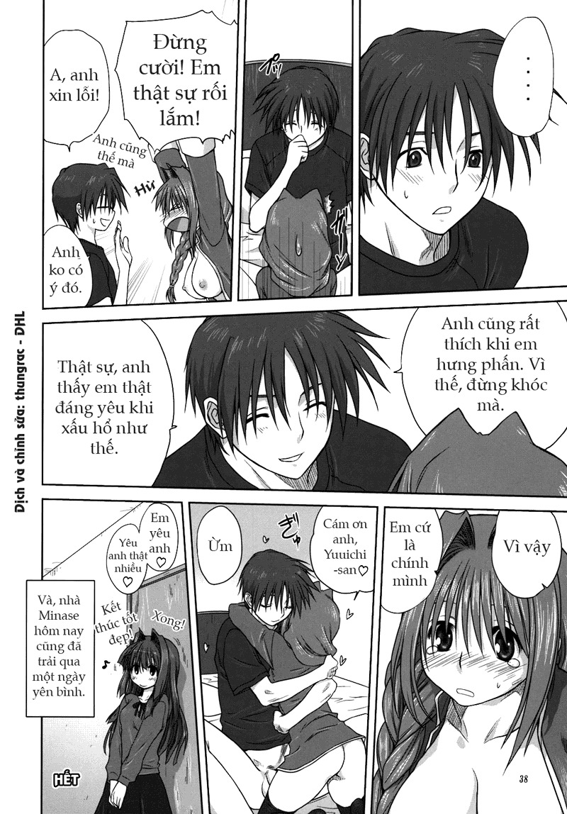 (C74) [Mitarashi Club (Mitarashi Kousei)] Akiko-san to Issho 3 (Kanon) [Vietnamese Tiếng Việt] [DHL] page 37 full