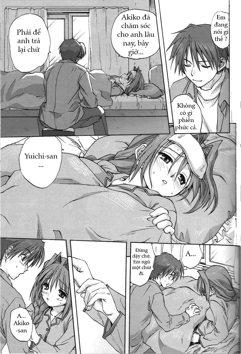 (C73) [Mitarashi Club (Mitarashi Kousei)] Akiko-san to Issho 2 (Kanon) [Vietnamese Tiếng Việt] [DHL] page 7 full
