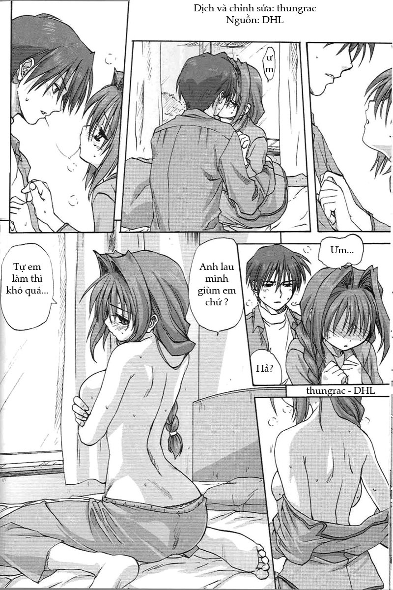 (C73) [Mitarashi Club (Mitarashi Kousei)] Akiko-san to Issho 2 (Kanon) [Vietnamese Tiếng Việt] [DHL] page 8 full