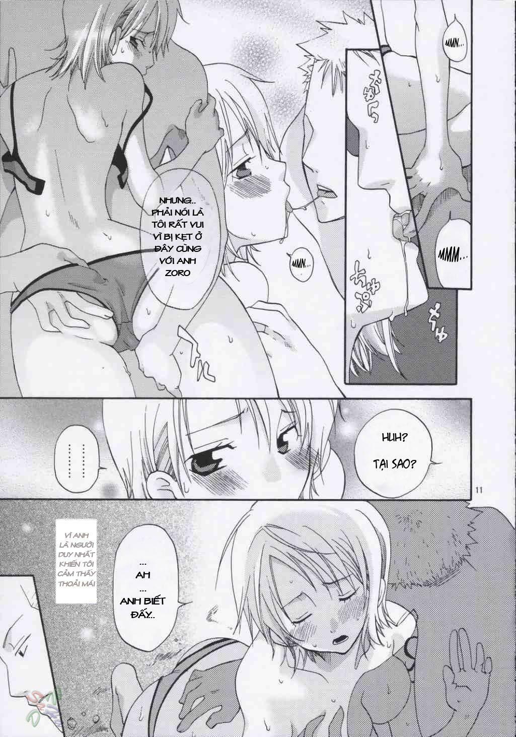 (C66) [Kurione-sha (YU-RI)] Love Koukaishi (One Piece) [Vietnamese Tiếng Việt] [Death's Hentai Land] page 11 full