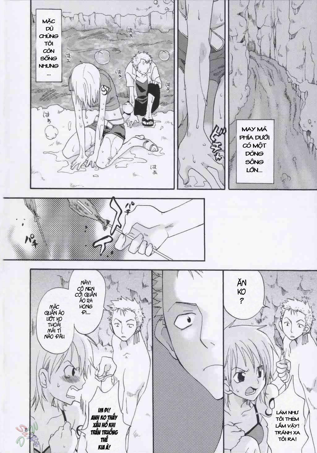 (C66) [Kurione-sha (YU-RI)] Love Koukaishi (One Piece) [Vietnamese Tiếng Việt] [Death's Hentai Land] page 8 full