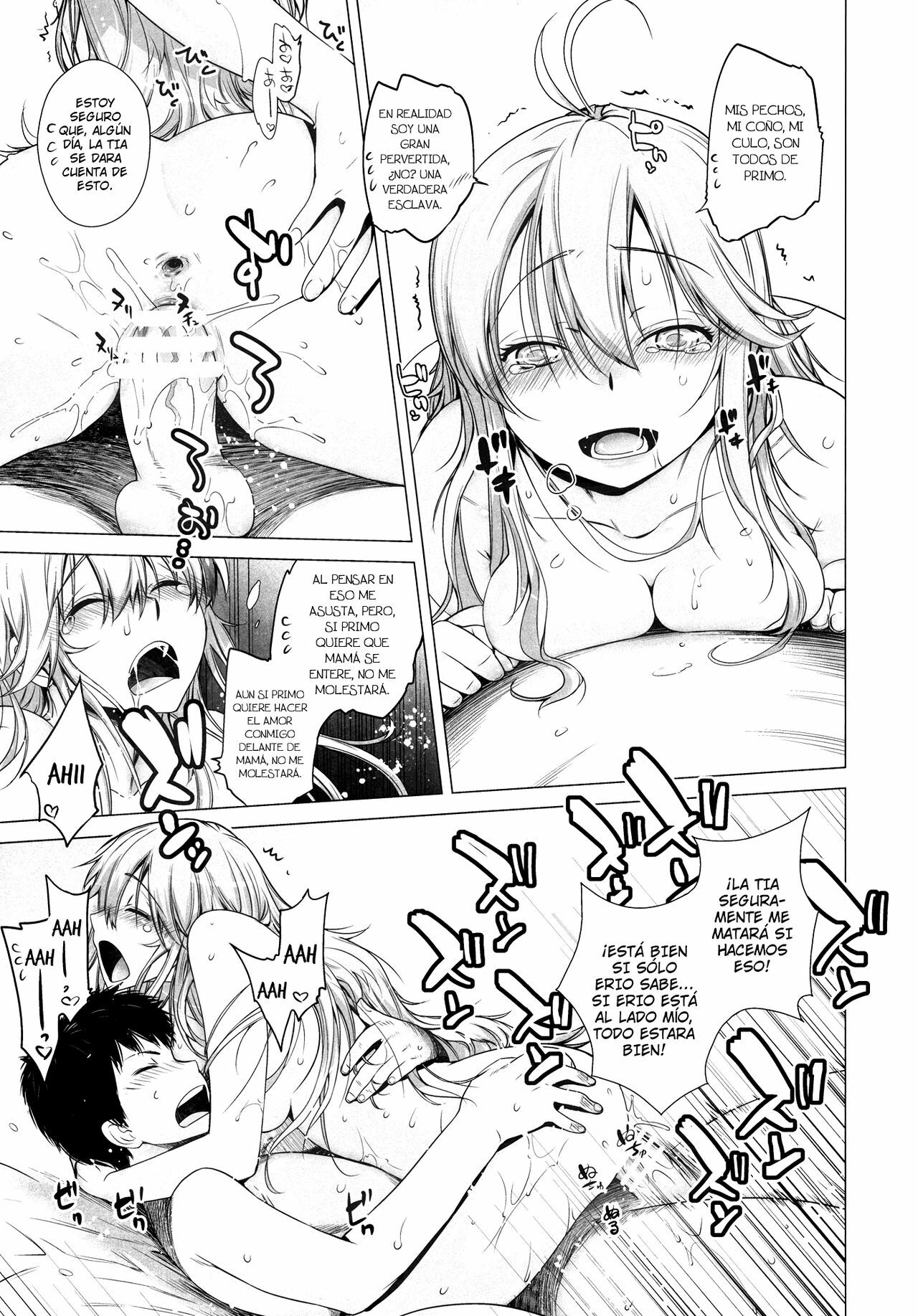 [Kouchaya (Ootsuka Kotora)] TELL ME 2 (Denpa Onna to Seishun Otoko) [Spanish] [Futae Ikken] [Digital] page 22 full