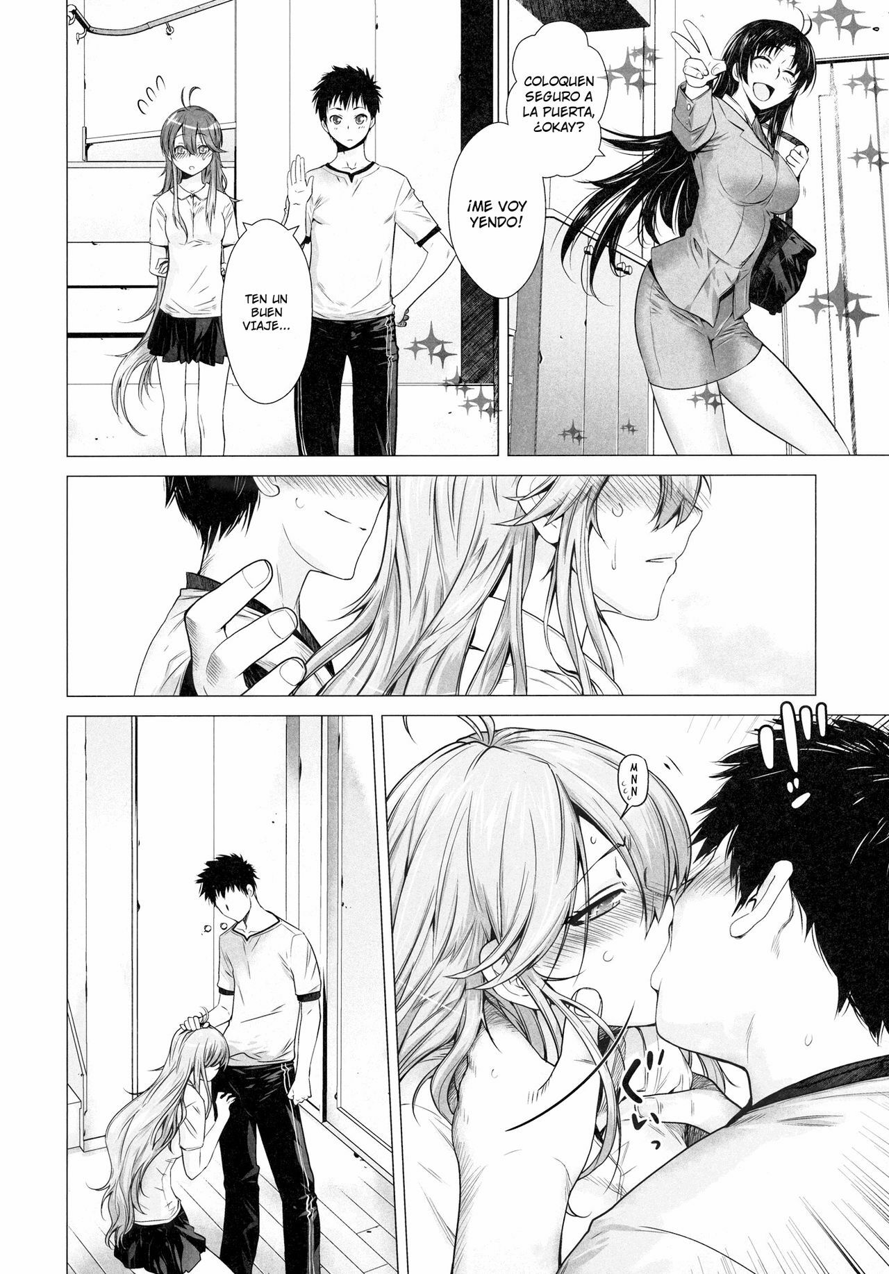 [Kouchaya (Ootsuka Kotora)] TELL ME 2 (Denpa Onna to Seishun Otoko) [Spanish] [Futae Ikken] [Digital] page 7 full
