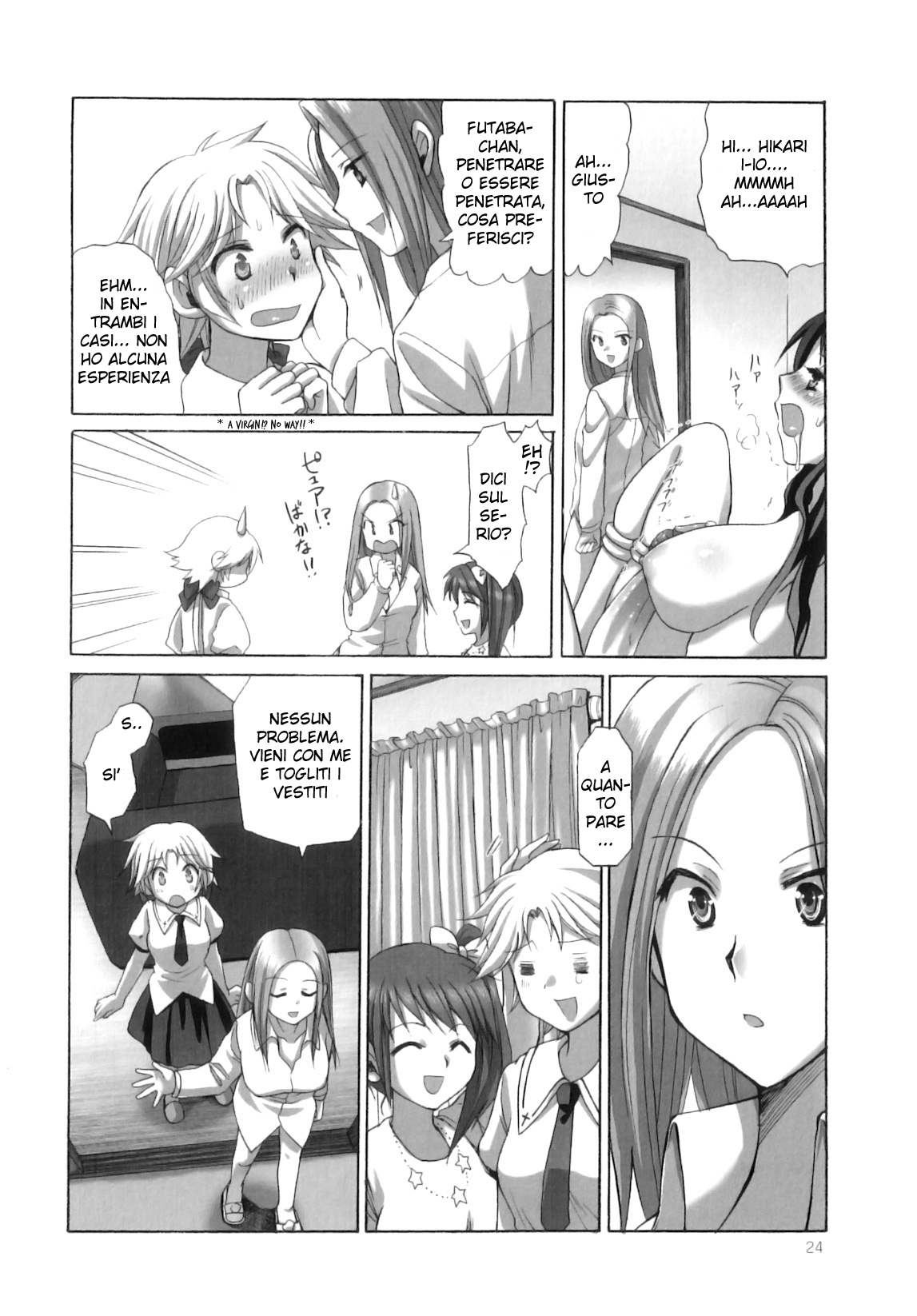 [Ayakawa Riku] Futa-Net (Unc)(Italian) page 6 full