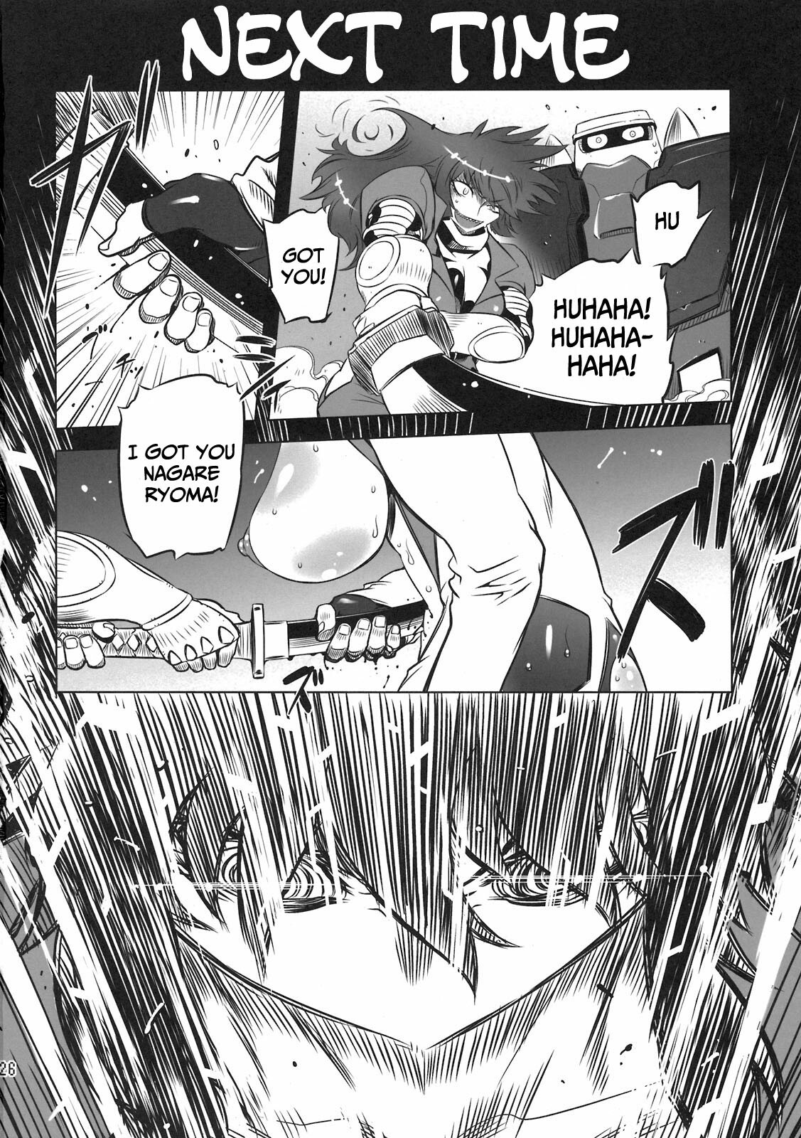 (Futaket 7) [Yuugengaisha Mach Spin (Drill Jill)] Chenge!! (Getter Robo) [English] {Whatev & zing7775} page 26 full