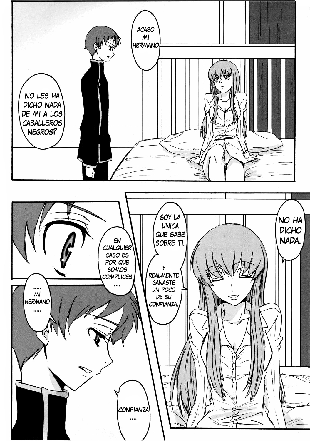 (C74) [Zooko (Kazu)] Secret Secret (CODE GEASS: Hangyaku no Lelouch) [Spanish] [XP95-Anime] page 5 full