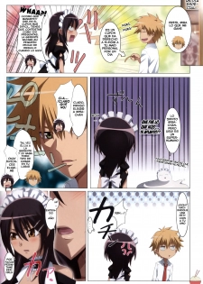 (C79) [Yowatari Kouba (Jet Yowatari)] Meid in Maid-sama! (Kaichou wa Maid-sama!) [Spanish] =P666HF= - page 2
