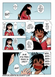(C61) [Nikomark (Minazuki Juuzou)] Sakaki Mochi, Kagura Machi (NIKOMARK-DAIOH) (Azumanga Daioh) [Italian] [Le Silver] [Colorized] - page 4