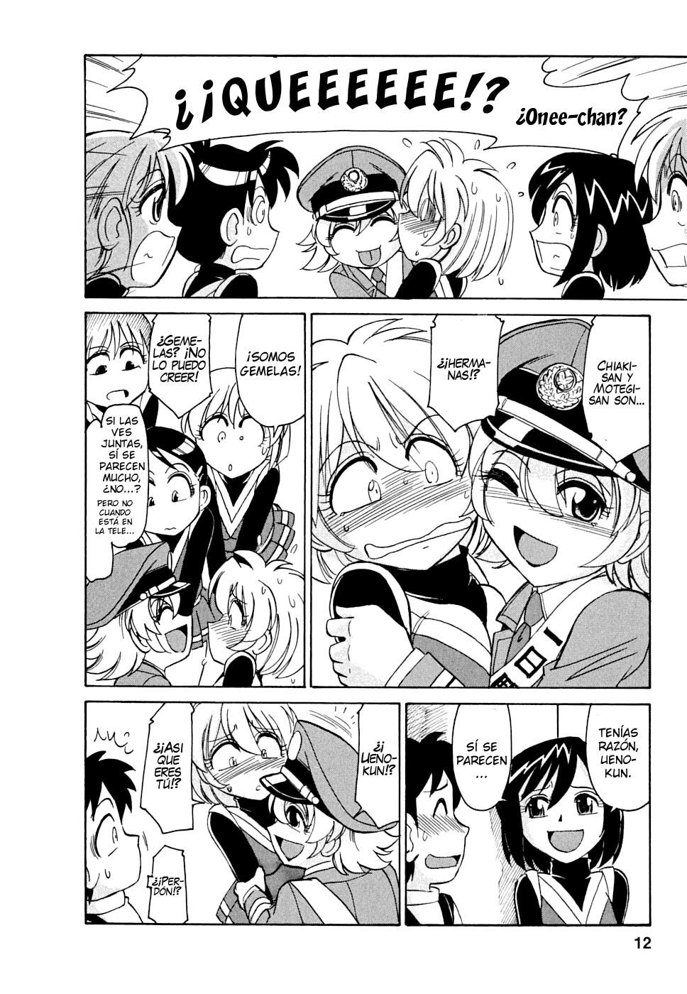 [Charlie Nishinaka] Cheers! 5 [Spanish] [Futae Ikken] page 12 full