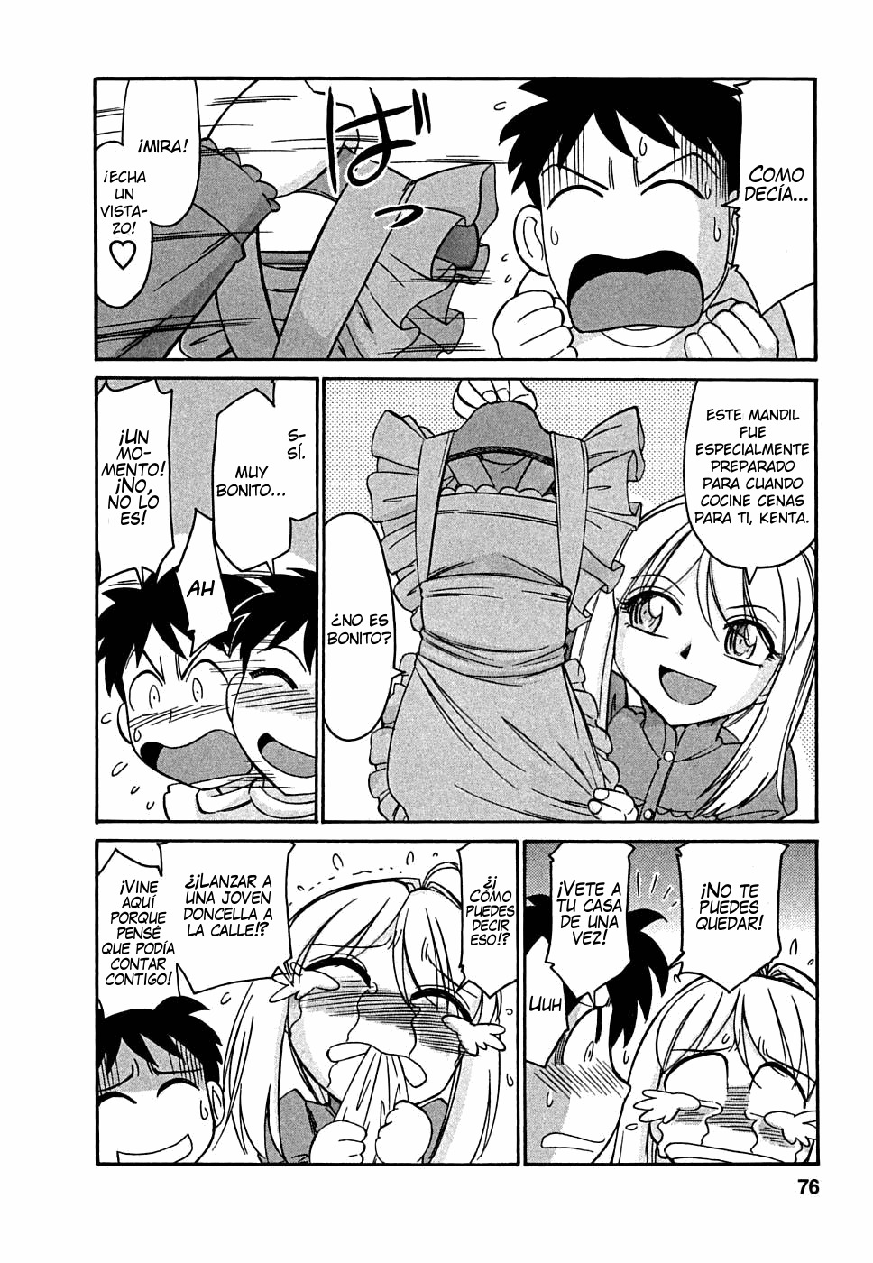 [Charlie Nishinaka] Cheers! 5 [Spanish] [Futae Ikken] page 76 full