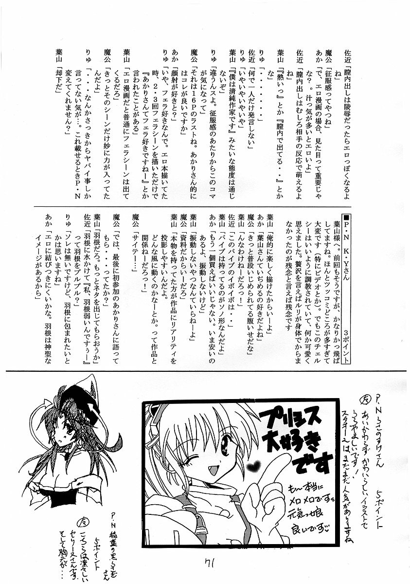 (C64) [RED RIBBON REVENGER (Makoushi)] RESPECTIVELY UNIVERSE (Gundam SEED) page 70 full