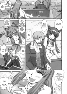 (SC38) [Raijinkai (Haruki Genia)] Wolf Road | Волчица и дорога (Spice and Wolf) [Russian] [fapfap.us] - page 8