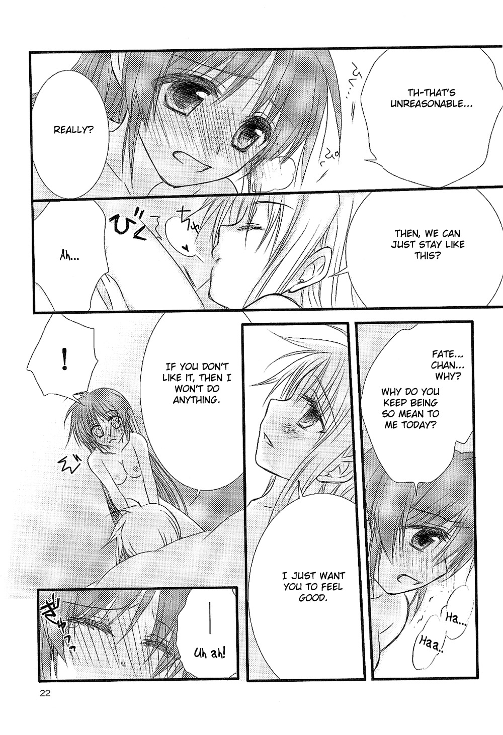 [Kohagura. (Kohaku.)] Loreley (Mahou Shoujo Lyrical Nanoha) [English] [NanoFate] page 23 full