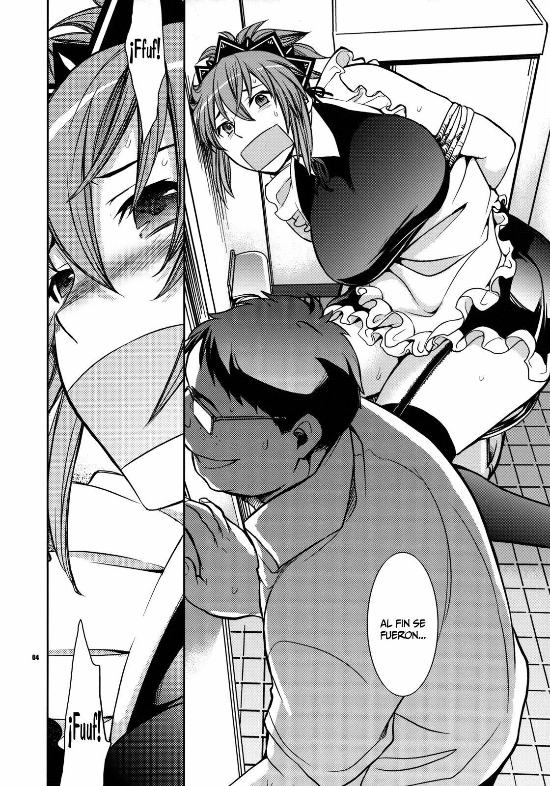 (C77) [Crazy9 (Ichitaka)] Kanojo no Sentaku -Senou Natsuru no Baai- (Kämpfer) [Spanish] [XSnF] page 3 full