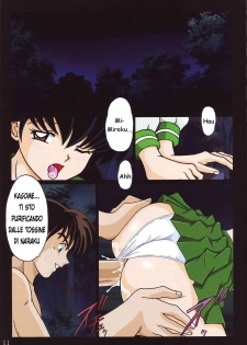 (C66) [Intendou (Yajuu)] Tukikage Sakura (Inuyasha) [Italian] [Lyon1984] - page 10