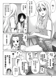 (C76) [GOLD RUSH (Suzuki Address)] Jumping Now↑↑↑ (K-ON!) [Chinese] [ゼロ漢化] - page 8