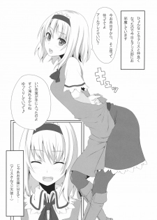 (Reitaisai 8) [Infinity Echigo (Unasaka)] Alice Shoukougun (Touhou Project) - page 3