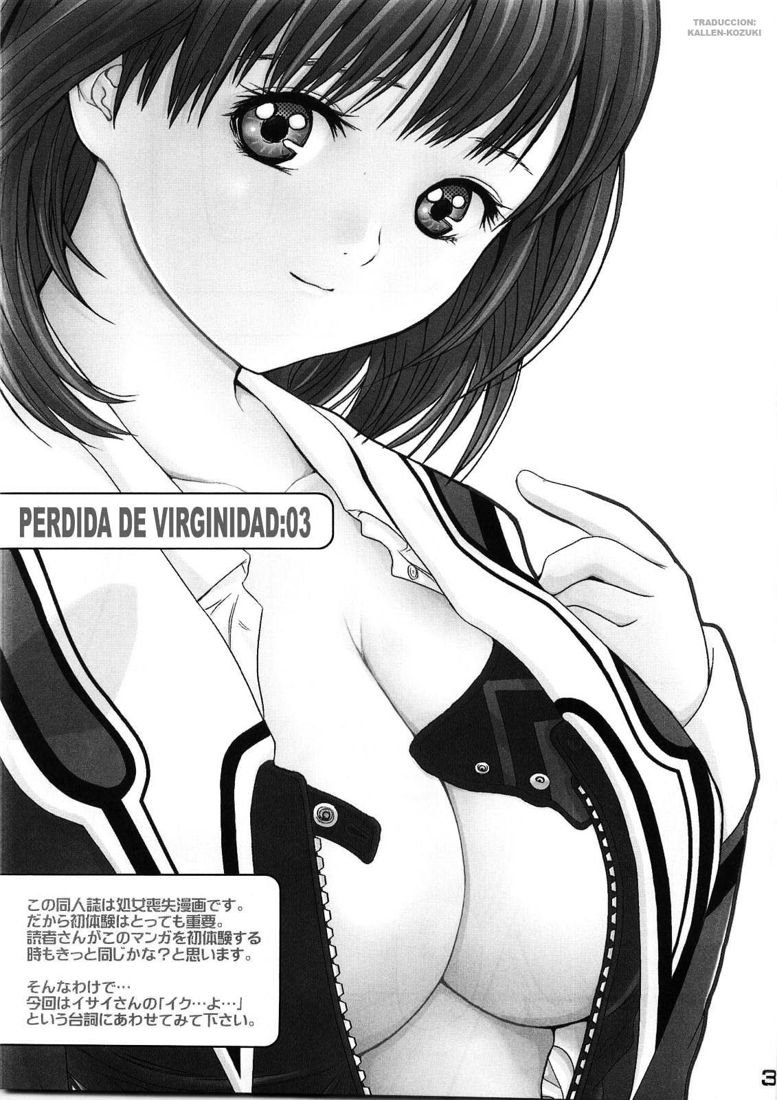(C73) [ROUND-HOUSE (Kikkawa Ryounei)] Virgin Flight:03 Yoshizuki | Perdida de la Virgindad 03 Yoshizuki Iori (Is) [Spanish] [Kallen-Kozuki] page 2 full