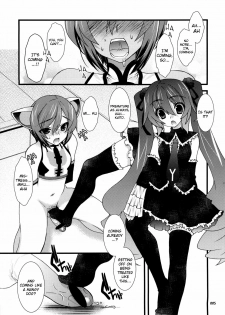 (C80) [Kammidokoro Hibiki (Hibiki Seiya)] Infinito Strega 2 (Vocaloid 2) [English] - page 4