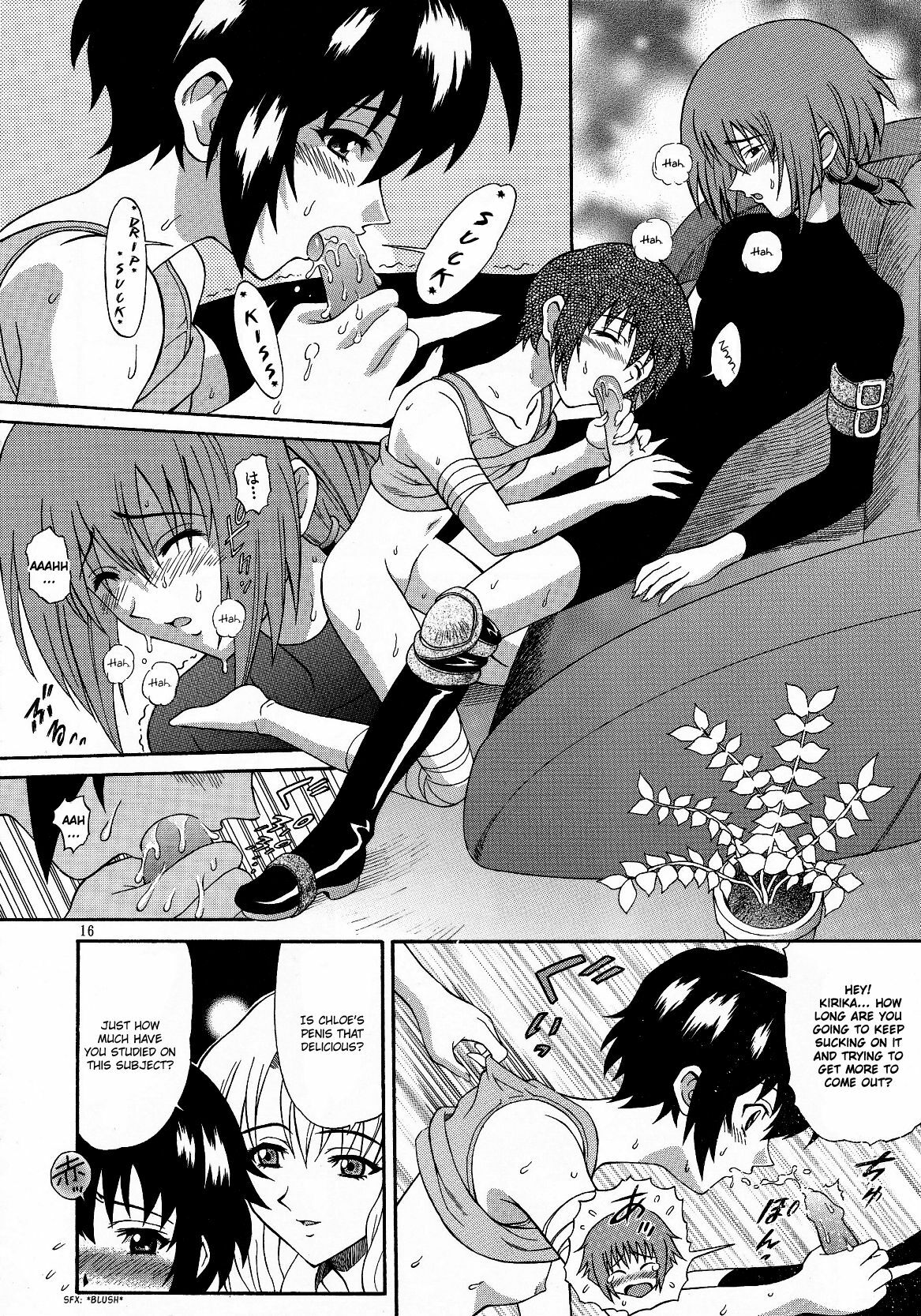 [GUST (Harukaze Soyogu)] Zoku - Kuronekotachi no Kyouen (Noir) [English] [Elegant Succubus] page 15 full