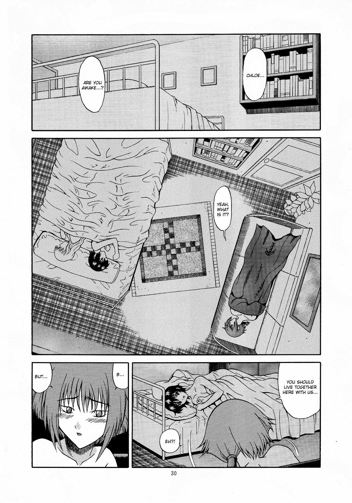 [GUST (Harukaze Soyogu)] Zoku - Kuronekotachi no Kyouen (Noir) [English] [Elegant Succubus] page 29 full