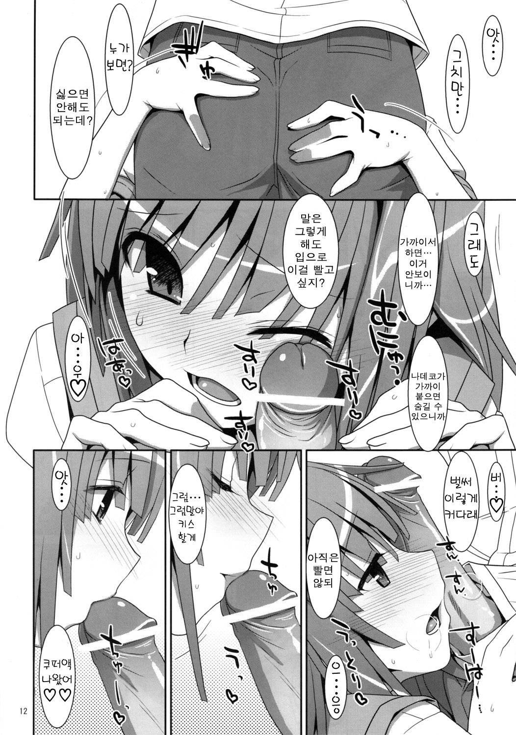 (C80) [TIES (Takei Ooki)] Nadeko Silent (Bakemonogatari) [Korean] page 14 full