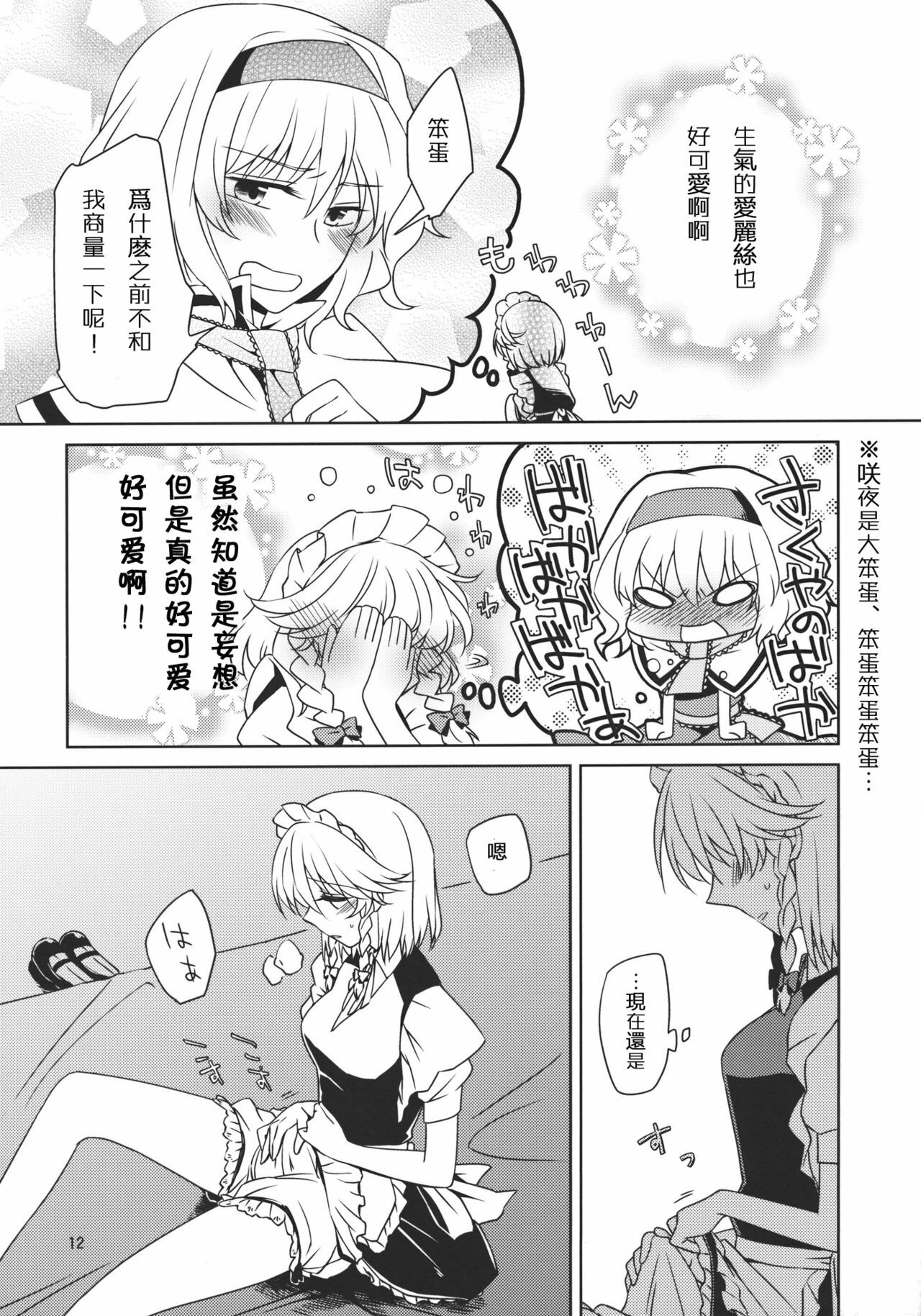 (Reitaisai 8) [Nantoka Ikitemasu. (Megumiya)] Kanzen de Shousha na Juusha wa D.T. nanoka? (Touhou Project) [Chinese] [喵玉汉化] page 13 full