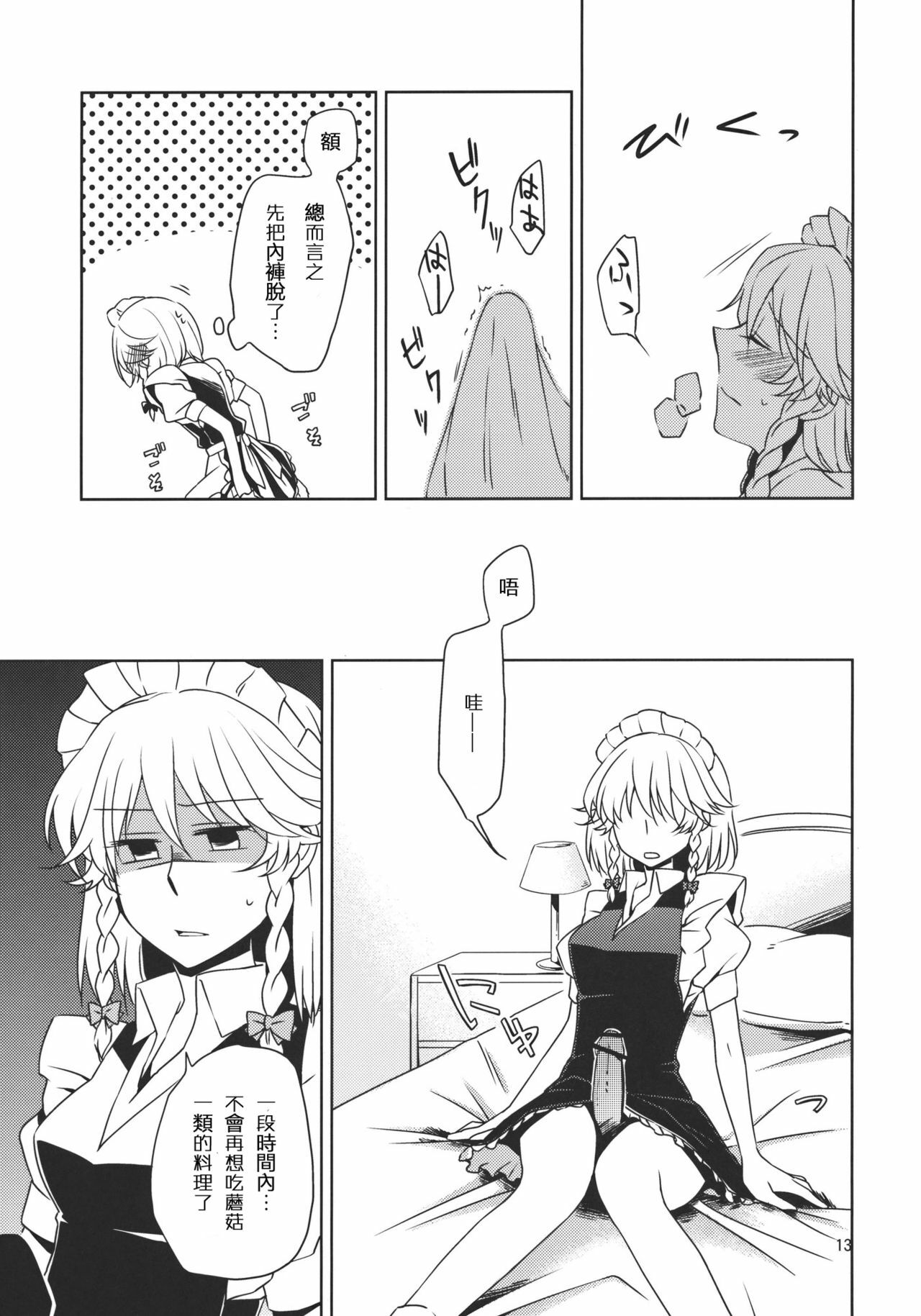 (Reitaisai 8) [Nantoka Ikitemasu. (Megumiya)] Kanzen de Shousha na Juusha wa D.T. nanoka? (Touhou Project) [Chinese] [喵玉汉化] page 14 full