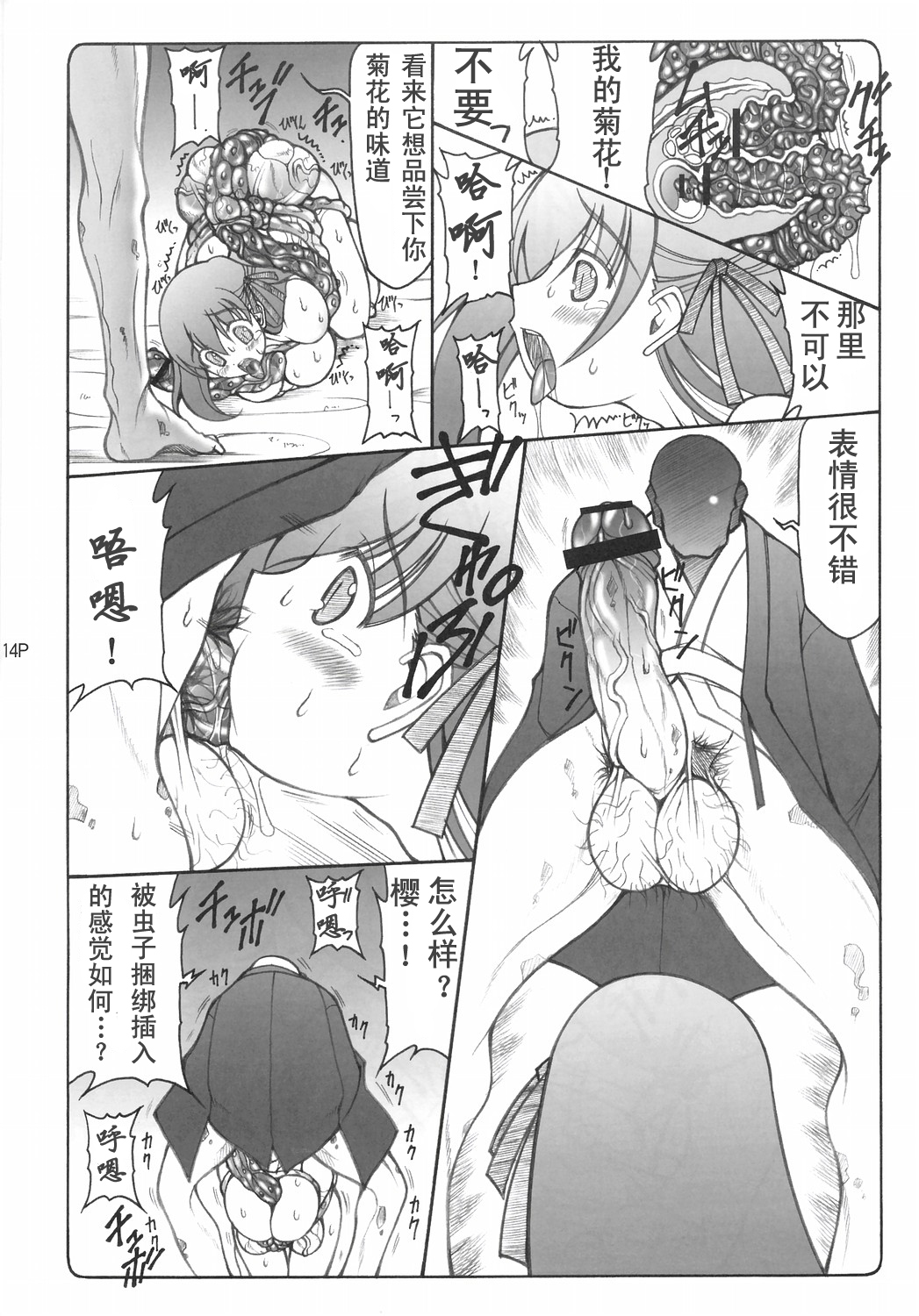 (C68) [Abarenbow Tengu (Izumi Yuujiro)] Kotori (Fate/stay night) [Chinese] [L君] page 14 full