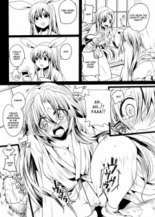 (Reitaisai 8) [Doumou (Doumou)] Shishou ga M de Deshi ga Do-S de | The Master is M, the Disciple is S (Touhou Project) [English] =Little White Butterflies= - page 4
