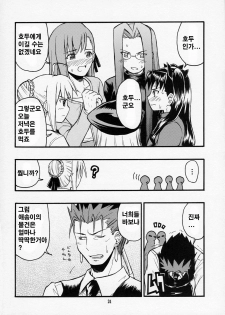 (C70) [type=punishment (Shido Daisuke)] Itsukame Baby (Fate/hollow ataraxia) [Korean] - page 22